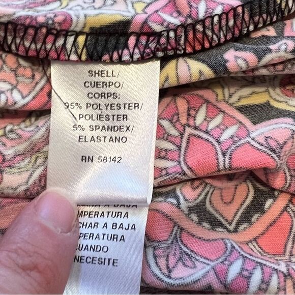 London Times Colorful Printed Maxi Sundress. Size 10. Great Condition!! - Picture 6 of 13